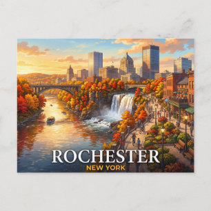 Carte Postale Voyage à Rochester New York