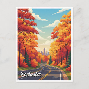 Carte Postale Voyage à Rochester New York