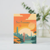 Carte Postale Voyage à San Francisco (Debout devant)