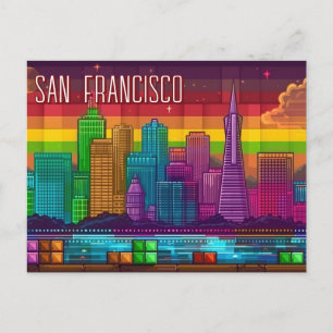 Carte Postale Voyage à San Francisco Californie