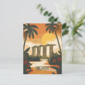 Carte Postale Voyage à Singapour (Debout devant)