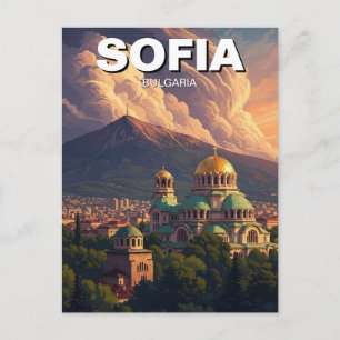 Carte Postale Voyage à Sofia Bulgarie