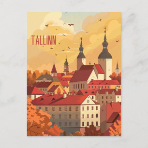 Carte Postale Voyage à Tallinn