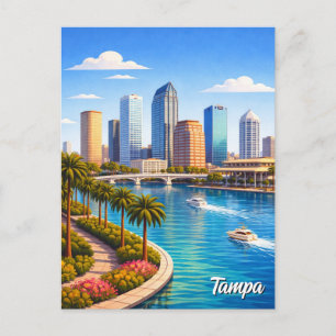 Carte Postale Voyage à Tampa Floride