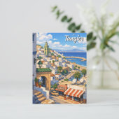 Carte Postale Voyage à Tanger Maroc (Debout devant)
