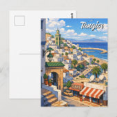 Carte Postale Voyage à Tanger Maroc (Devant / Derrière)