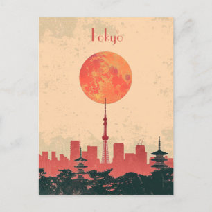 Carte Postale Voyage à Tokyo