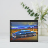 Carte Postale voyage à travers un ciel peint (Debout devant)