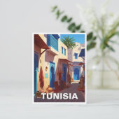 Carte Postale Voyage à Tunis Tunisie (Debout devant)
