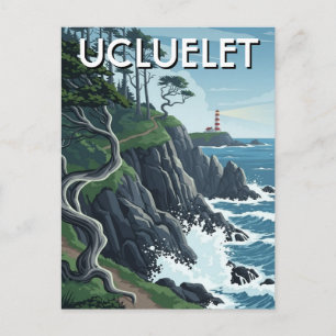 Carte Postale Voyage à Ucluelet, Île de Vancouver