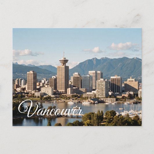 Carte Postale voyage à vancouver canada (Devant)