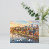Carte Postale Voyage à Vancouver Washington (Debout devant)