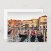 Carte Postale Voyage à Venise (Devant / Derrière)