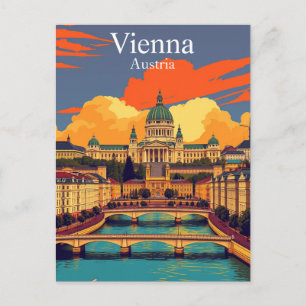 Carte Postale Voyage à Vienne, Autriche Europe