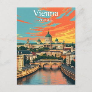 Carte Postale Voyage à Vienne, Autriche Europe