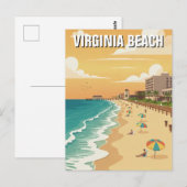 Carte Postale Voyage à Virginia Beach (Devant / Derrière)