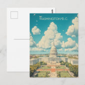 Carte Postale Voyage à Washington D.C. (Devant / Derrière)