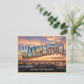 Carte Postale Voyage à Washington DC (Debout devant)