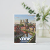 Carte Postale Voyage à York en Angleterre (Debout devant)