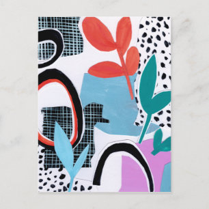 Carte Postale Voyage Abstrait