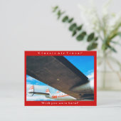 Carte Postale "Voyage aérien classique" (Debout devant)