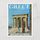 Carte Postale Voyage antique en Grèce  (Devant)