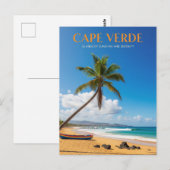 Carte Postale Voyage au Cap-Vert (Devant / Derrière)