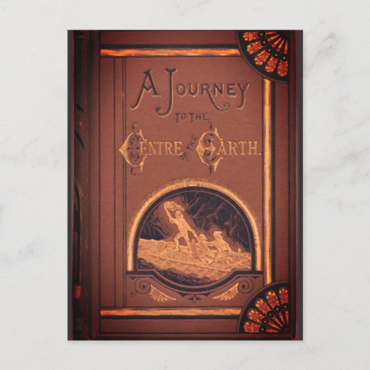 Carte Postale Voyage au Centre de la Terre (1874 éd.) (Devant)