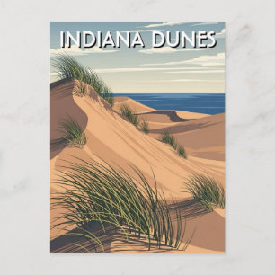 Carte Postale Voyage au Parc national des dunes de l'Indiana