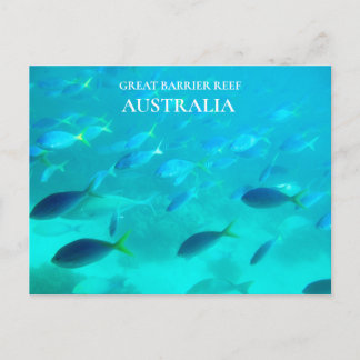 Carte Postale Voyage australien de la Grande barrière de corail