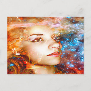 Carte Postale Voyage aux étoiles