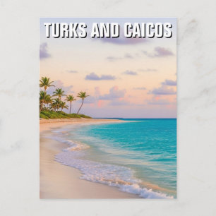 Carte Postale Voyage aux îles Turques et Caïques