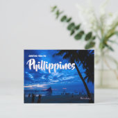Carte Postale Voyage aux Philippines (Debout devant)