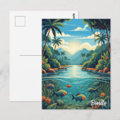 Carte Postale Voyage Bonito Brésil (Devant / Derrière)