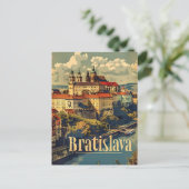 Carte Postale Voyage Bratislava et vintage (Debout devant)
