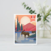 Carte Postale Voyage Canada (Debout devant)