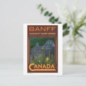 Carte Postale VOYAGE-Canada-Banff- (Debout devant)