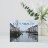 Carte Postale Voyage Copenhague Danemark (Debout devant)