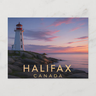 Carte Postale Voyage côtier dans le port d'Halifax en Nouvelle-É