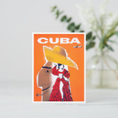 Carte postale voyage Cuba vintage (Debout devant)