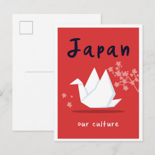 Carte Postale Voyage Culture Japon Vintage