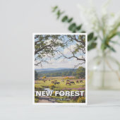 Carte Postale Voyage dans le parc national de New Forest (Debout devant)