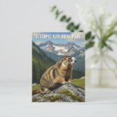 Carte Postale Voyage dans le parc national olympique de Washingt (Debout devant)