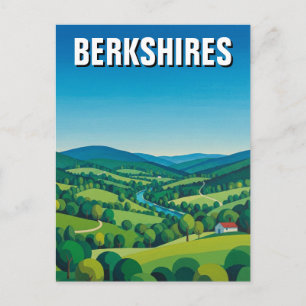 Carte Postale Voyage dans les Berkshires Massachusetts