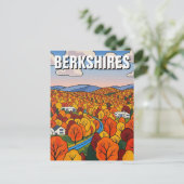 Carte Postale Voyage dans les Berkshires Massachusetts (Debout devant)