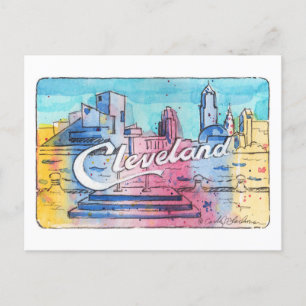 Carte Postale VOYAGE DE Cleveland Port de la Côte-Nord