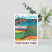 Carte postale voyage de la Californie (Debout devant)