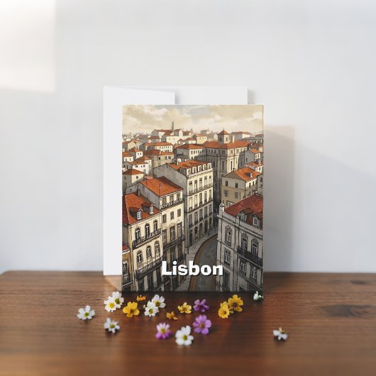 Carte Postale Voyage de Lisbonne