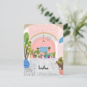 Carte Postale Voyage de Lisbonne coloré (Debout devant)