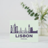 Carte postale Voyage de Lisbonne Portugal (Debout devant)